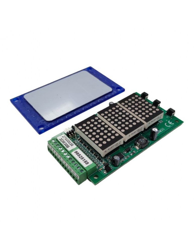 DISPLAY LIFT CONTROL 3DM30B MATRICIAL C.REDN AZUL