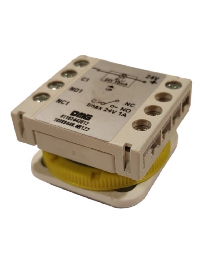 BLXVF34MB.MQ -00 BOUTON DMG BLX BLEU INOX  AVEUGLE