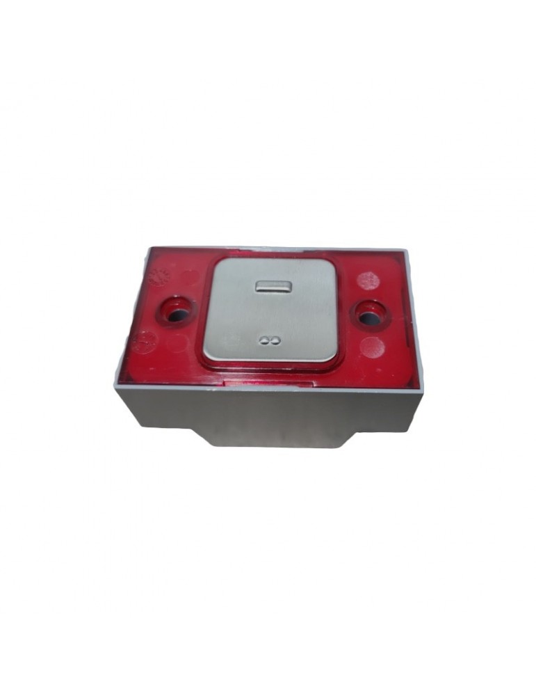 PULS. MP COMPAC T BRAILLE CORONA 1C 24V ROJO (-)