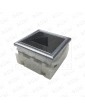 PULSADOR COMPATIBLE THYSSEN STEP MODUL CLASSIC AZUL CON BRAILLE (FLECHA BAJADA)