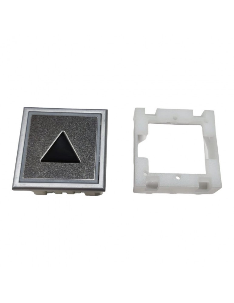 PULSADOR COMPATIBLE THYSSEN STEP MODUL CLASSIC AZUL SIN BRAILLE FLECHA