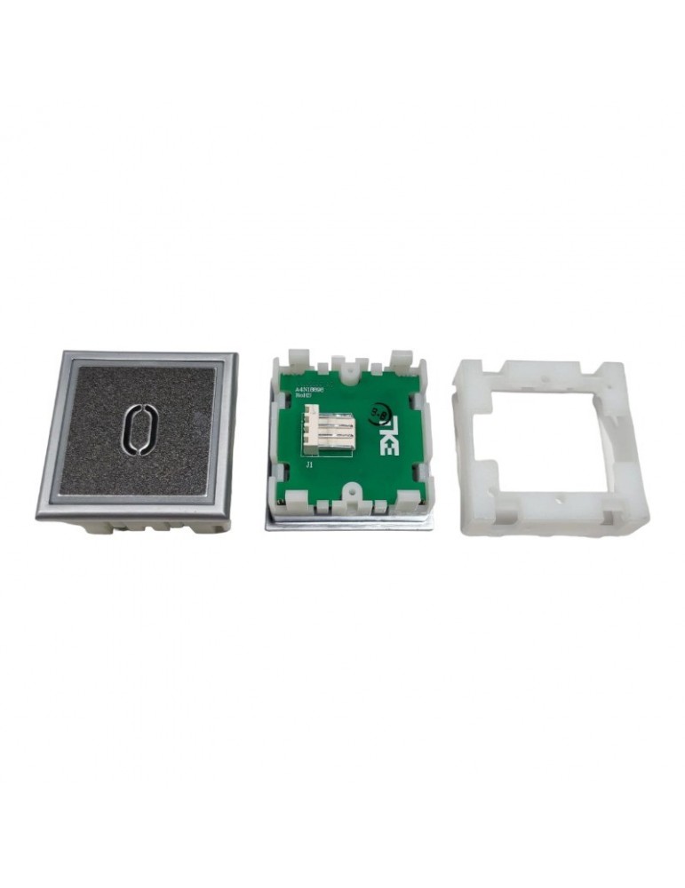 PULSADOR COMPATIBLE THYSSEN STEP MODUL CLASSIC AZUL SIN BRAILLE ( 0 )