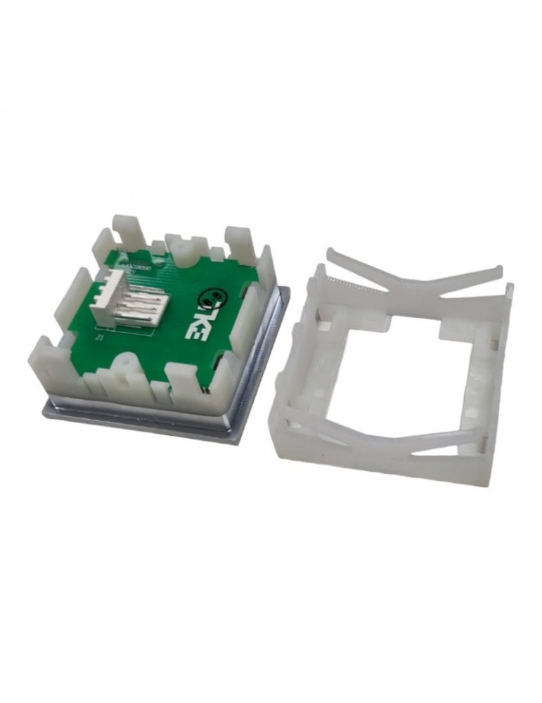PULSADOR COMPATIBLE THYSSEN STEP MODUL CLASSIC AZUL SIN BRAILLE ( 3 )