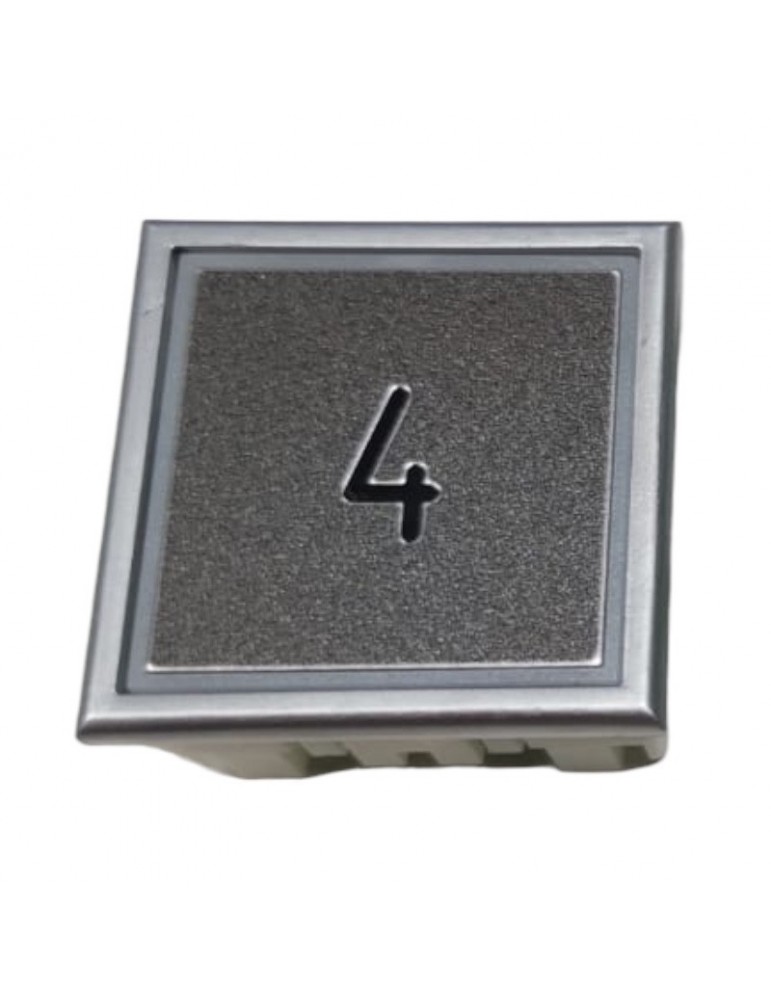 PULSADOR COMPATIBLE THYSSEN STEP MODUL CLASSIC AZUL SIN BRAILLE ( 4 )
