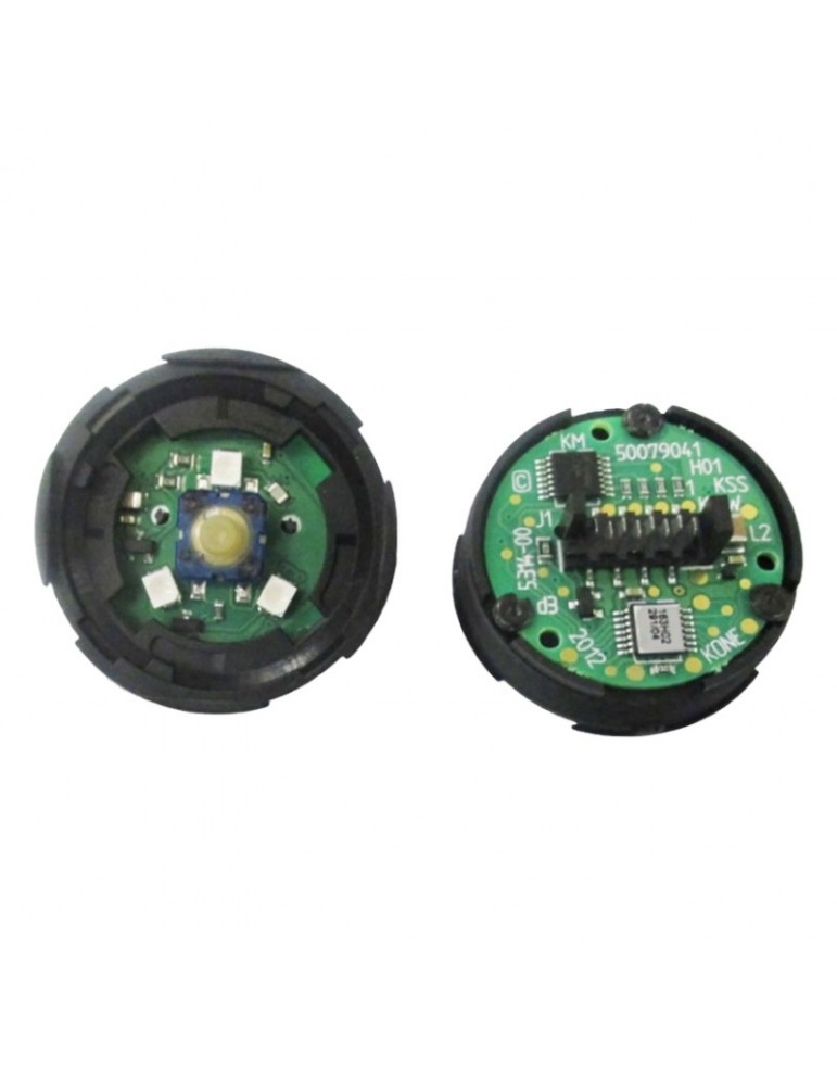 KM857782G06 PULSADOR KONE CABINA LED AZUL KSS 50079041 H01