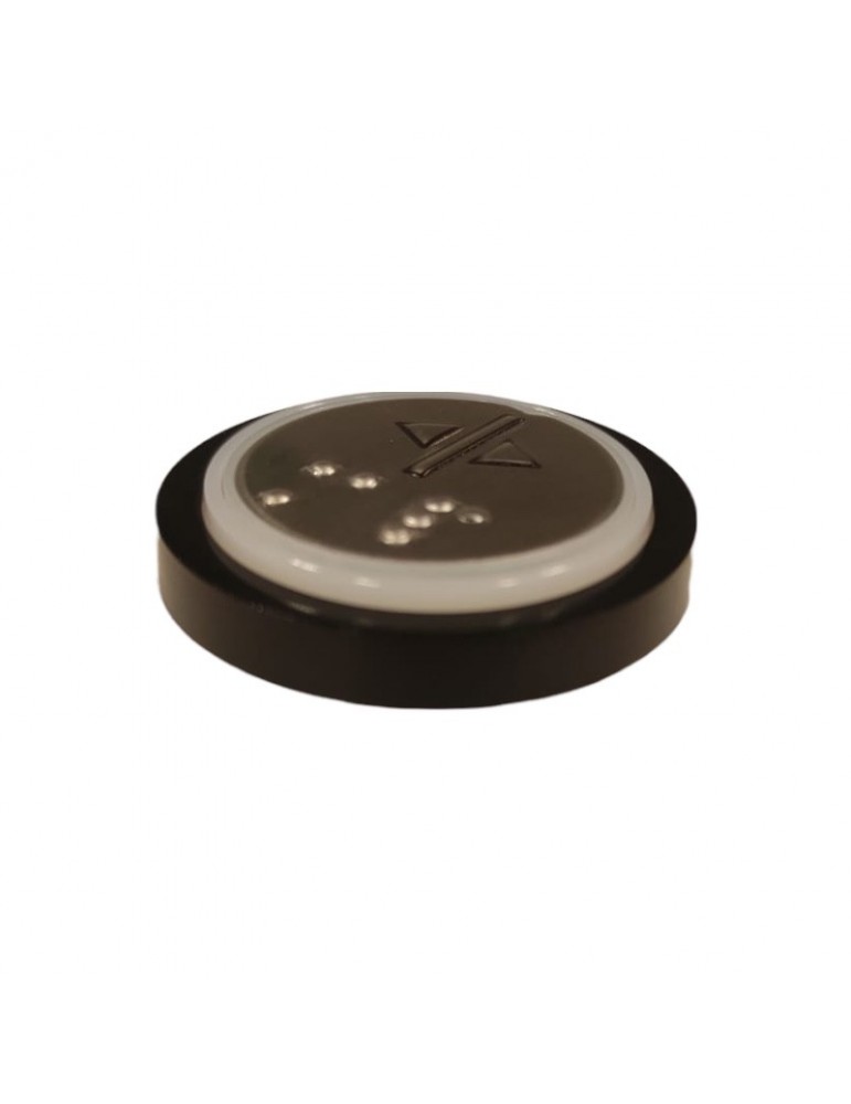 MW4Z CARATULA PULSADOR ENINTER INOX (A.P)