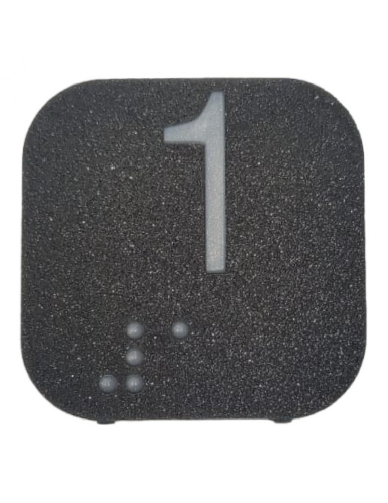 10077287 CARATULA PULSADOR THYSSEN PM-6 ( 1 ) BRAILLE