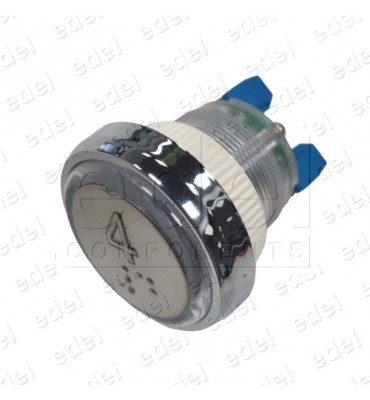111M2B000224 PUSH BUTTON JMT M2B 1NO LIGHT 24V  BLUE LED  4