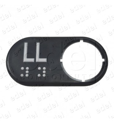 LABEL MP PSP HORIZONTAL BLACK C/BR LL