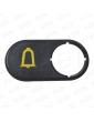 TOUCHE BOUTON MP PSP NOIRE SANS BR ALARME