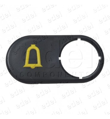 TOUCHE BOUTON MP PSP NOIRE SANS BR ALARME
