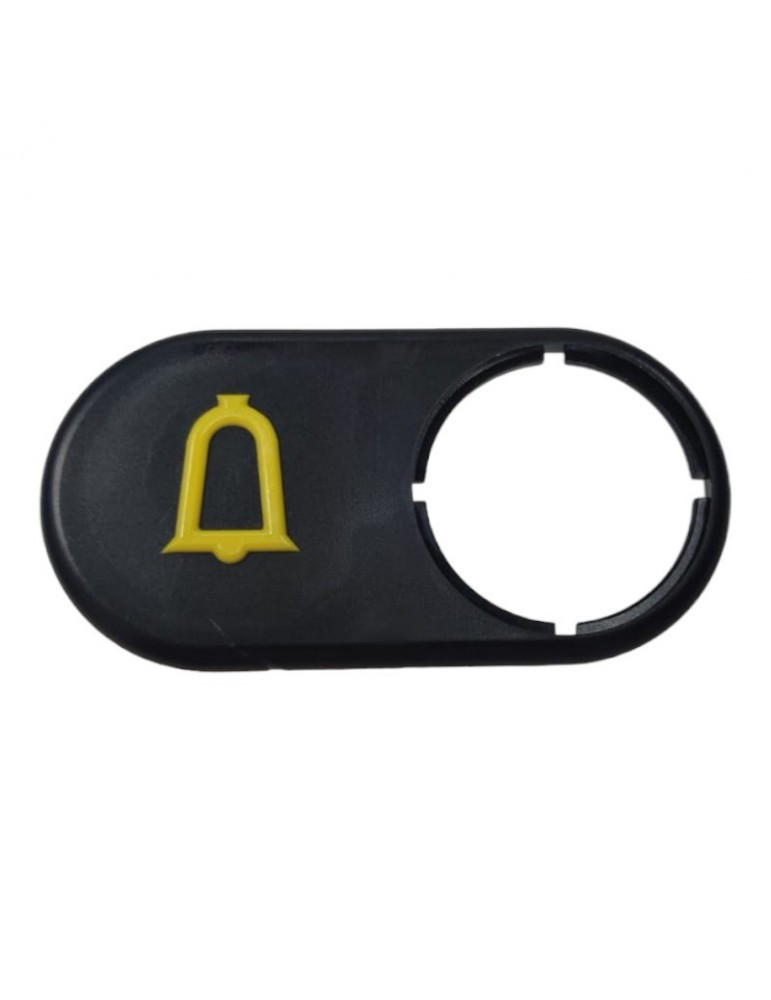 LABEL MP PSP BLACK WITHOUT BRAILLE  ALARM