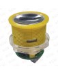 PULS. MP ROLLER POLARIS NO+NC ALARMA SIN LUMINOSO