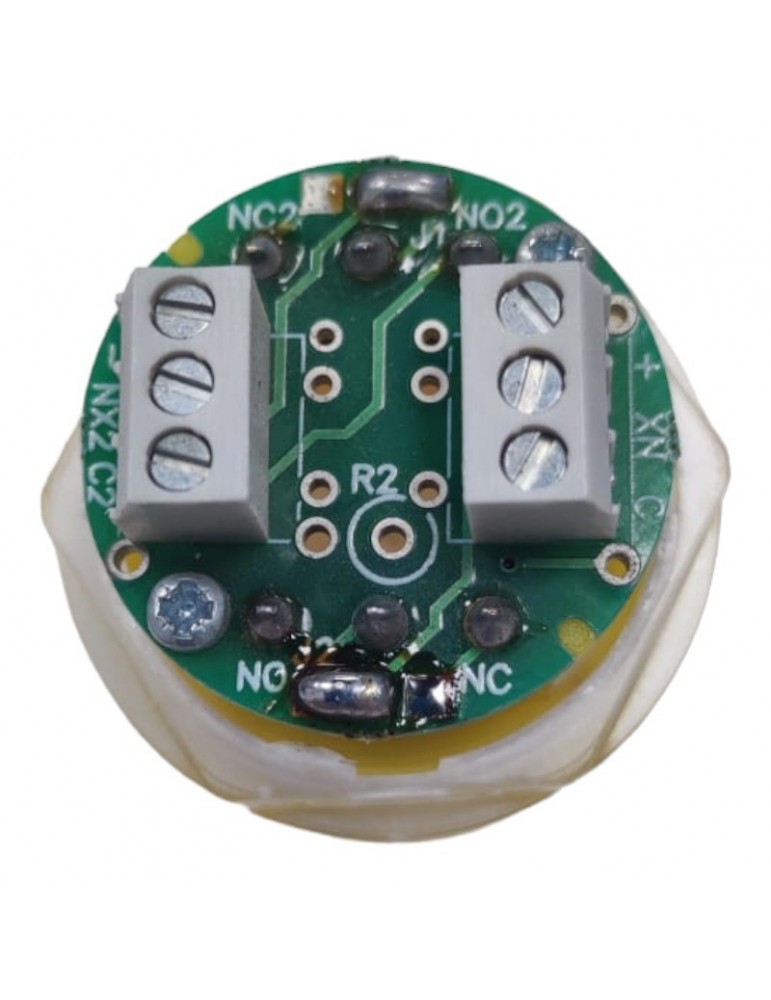 R2172ASOLAC00 PUSH BUTTON MP ROLLER SOL NO+NC ALARM WITHOUT LIGHT