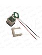 CUERPO IRIMAR CHROME  KEY SWITCH STS LIGHT RED 24V