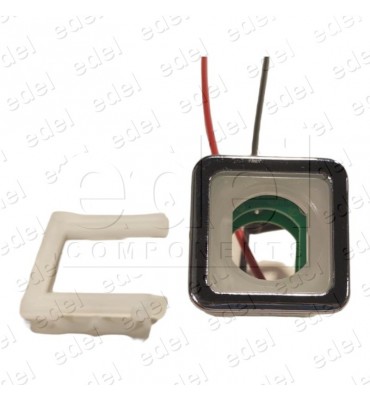 CUERPO IRIMAR CHROME  KEY SWITCH STS LIGHT RED 220V