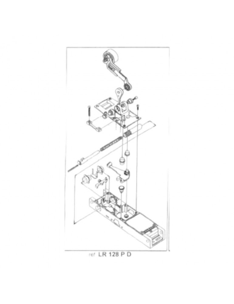 CERRADURA PRUDHOMME LR128PD DCH+CONT+PUENTE
