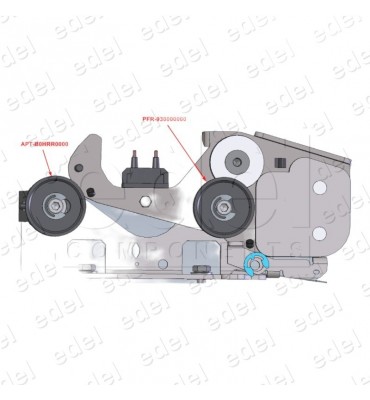 RUEDA FMTOR. PLETINA PFR-93 39.5MM 50/11 SLIM
