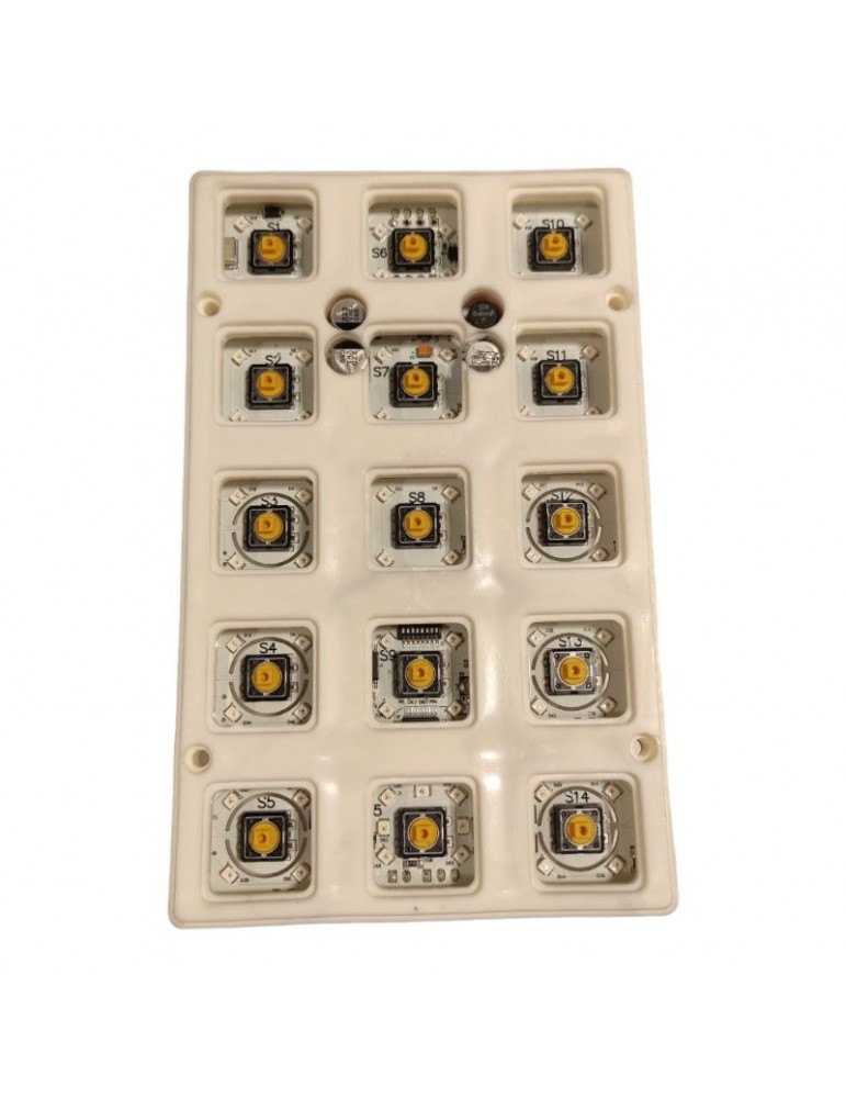 MW4N000 BOÎTE CABINE AUTUR CAN LED ROUGE 15 ÉLÉMENTS