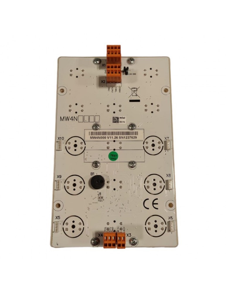 MW4N000 BOTONERA CABINA AUTUR CAN LED ROJO 15 ELEMENTOS