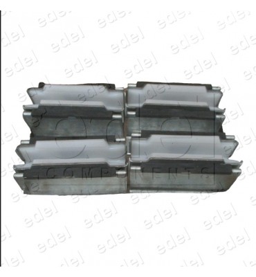 CONJUNTO SOPORTE GUIADOR KONE T89 L125 G16MM (4UD)