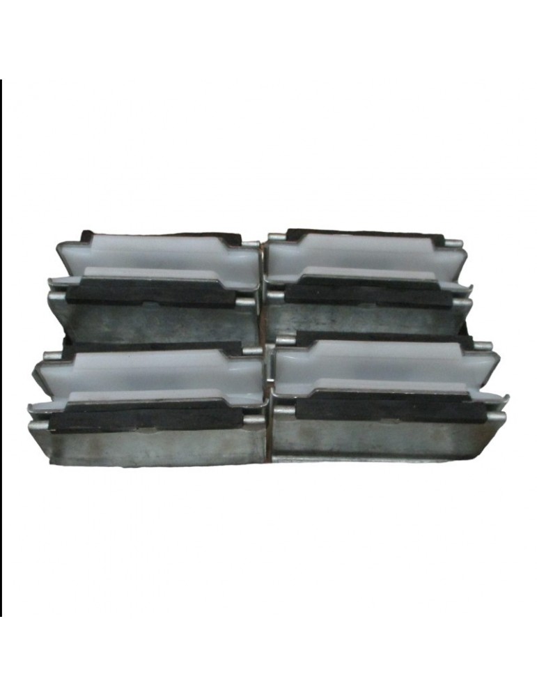KM51000110V001 CONJUNTO SOPORTE GUIADOR KONE T89 L125 G16MM ( 4 UNIDADES )