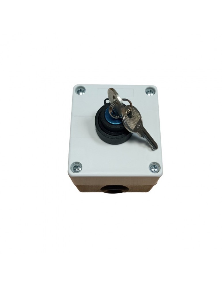 BOTONERA SUPERFICIE CON LLAVIN 1S C/RETORNO