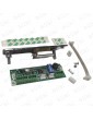 9302225-1 BOTONERA PISO ORONA MB ARCA II COMPLETA 1 PULSADOR DMG BLS INOX LISO 24V + EXTENSIÓN 1