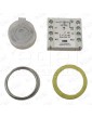 BLSAF44MR.MK ALR PUSH BUTTON DMG BLS 2C 24V RED INOX  ALARM