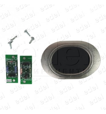 9322258-1 CONJUNTO COMPLETO MARCO Y VISOR ORONA ARCA II + PLACAS SEÑAL PRESENCIA CABINA Y SEÑAL ALARMA O FUERA DE SERVICIO
