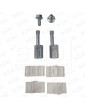 KIT 2UD C/EJE PATIN INFERIOR STAND. PUERTA PRISMA