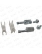 889000ALA02 KIT 2 UNIDADES PATIN INFERIOR STANDARD PUERTA PRISMA CON EJE Y TORNILLO