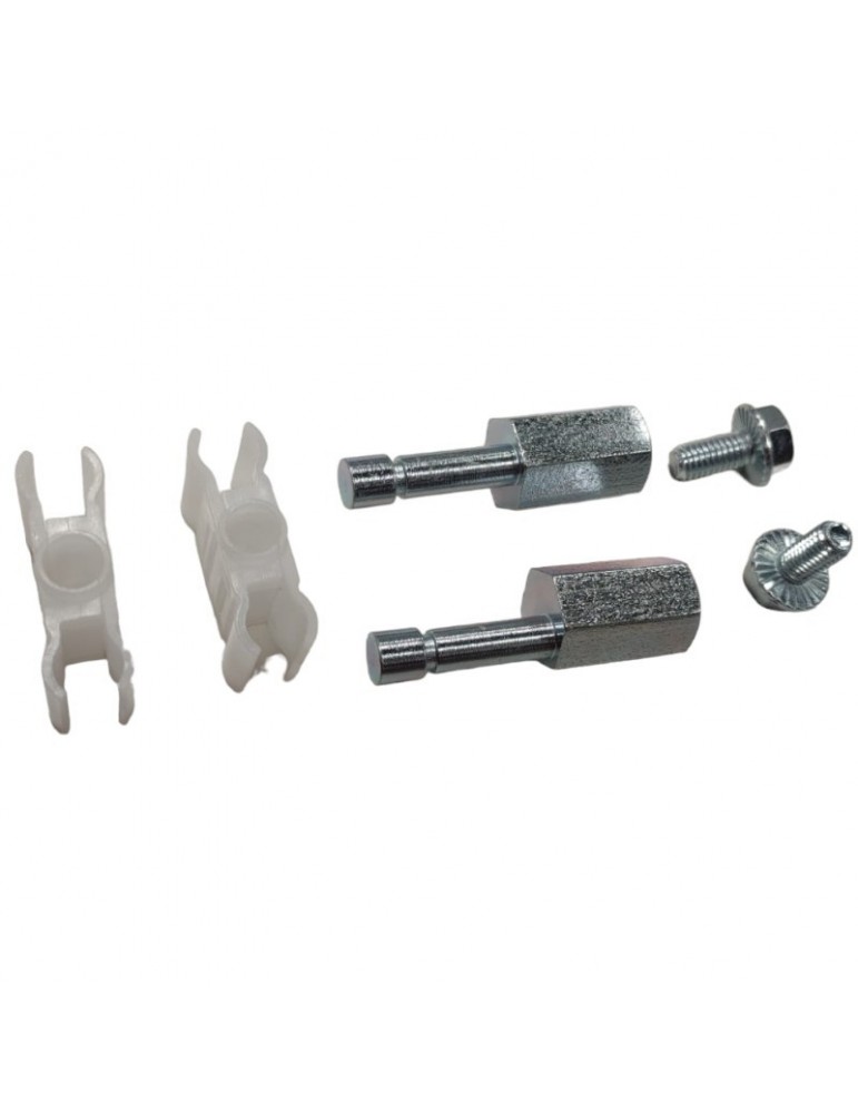889000ALA02 KIT 2 UNIDADES PATIN INFERIOR STANDARD PUERTA PRISMA CON EJE Y TORNILLO