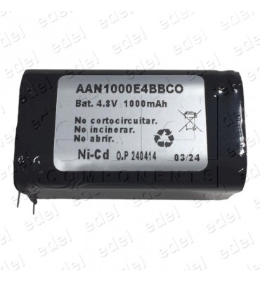 BATERIA PACK 4.8V NI-CD AA 1000mAH + ECOTA