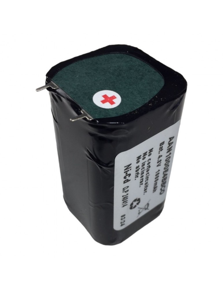BATERIA PACK 4.8V NI-CD AA 1000mAH + ECOTA