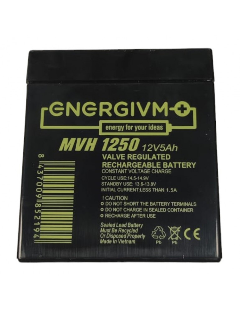 BATTERIE 12V 5AH