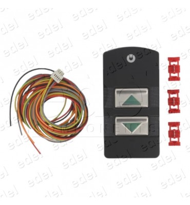 BOTONERA PISO SHINDLER LOP80-2B 2 PULSADOR C/MICRO