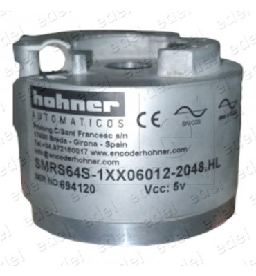 ENCODER HOHNER 5VCC SMRS64S-1XX06012-2048.HL