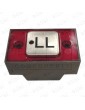 R2172PTGPRLL PUSH BUTTON MAC PUARSA COMPAC T  W/LAMP 24V RED LL