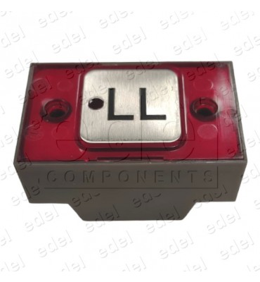 R2172PTGPRLL PULSADOR MAC PUARSA COMPAC T CON PILOTO 24V ROJO LL