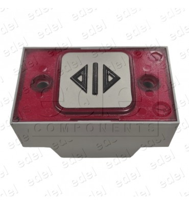 PULS. MP COMPAC BRA COR 1C 24V INYECTADO ROJO A/P