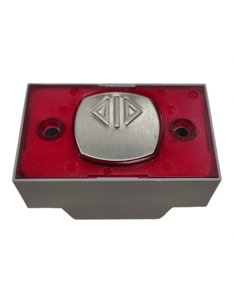 2172PDBCR124_A/P PULSADOR COMPAC D BRAILLE 1C 24V LUM. ROJO A/P