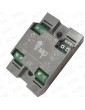 PULSADOR COMPAC D BRAILLE 1C 24V LUM. ROJO A/P