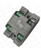 2172PDBCR124_0 PULSADOR COMPAC D BRAILLE 1C 24V LUM. ROJO 0