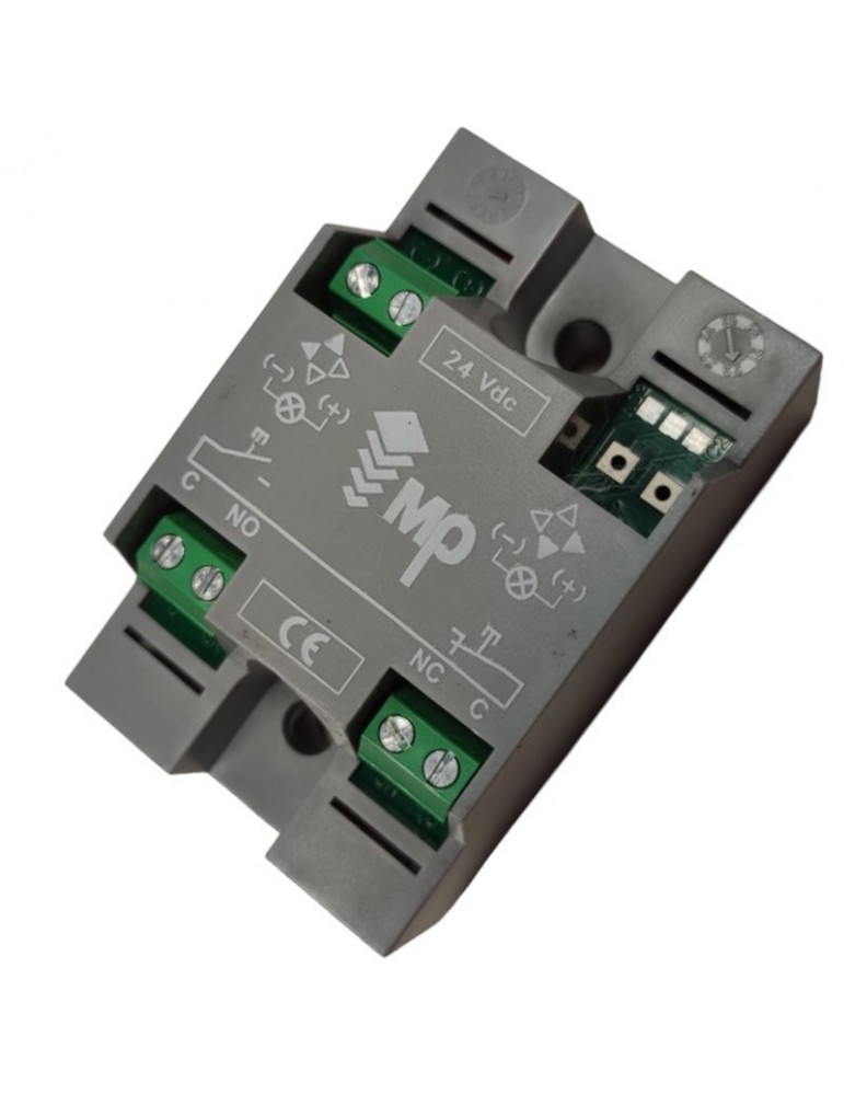 PULSADOR COMPAC D BRAILLE 1C 24V LUM. ROJO 0