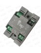 PULS. COMPAC D BRAILLE C/PILOTO 1C 24V ROJO 2