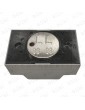 2172PVBPR124 PULSADOR COMPAC V REDONDO BRAILLE CON PILOTO 1C 24V ROJO LL