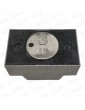PULS. COMPAC V BRAILLE C/PILOTO 2C 24V ROJO 3