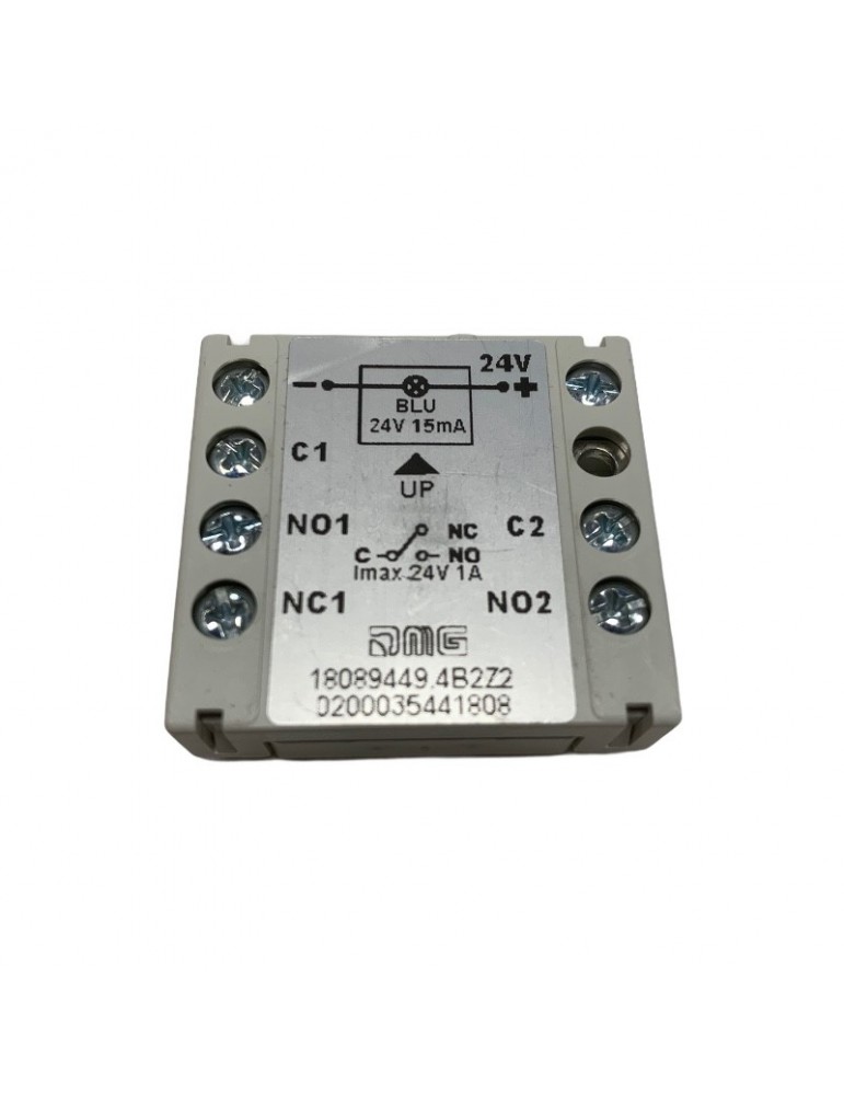 CAMARA CONT.PULS.DMG BL-BLX-BM 2NO-1NC 12-24V AZUL