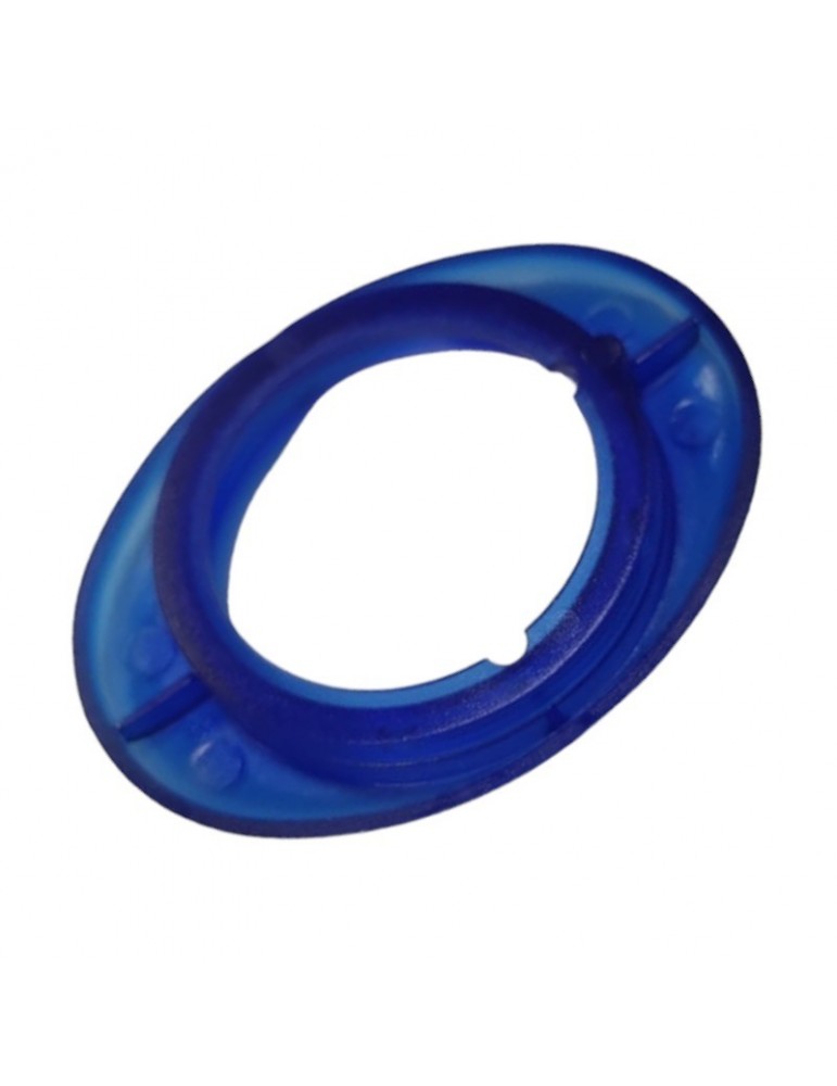 CARATULA EMBELLECEDOR PULSADOR ZENER OVALADO AZUL